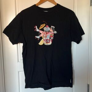 BBC Icecream pinup girl tee. Black